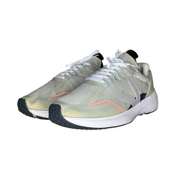 Womens Veja Condor 2 Alveomesh Natural Parme Sneakers Size 9 Gray White - Picture 2 of 6